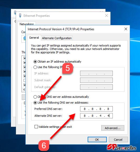ست کردن DNS های Google بر روی شبکه ویندوز ست کردن DNS های Google بر روی شبکه ویندوز