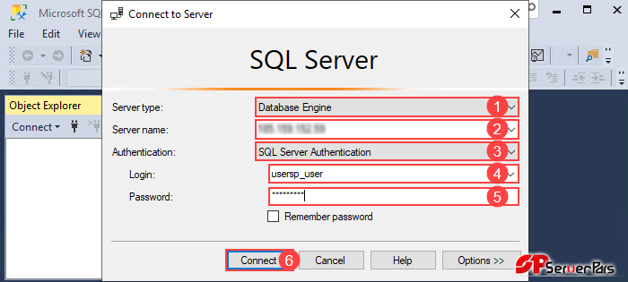 اتصال ریموت به MSSQL از طریق SQL Server Management Studio